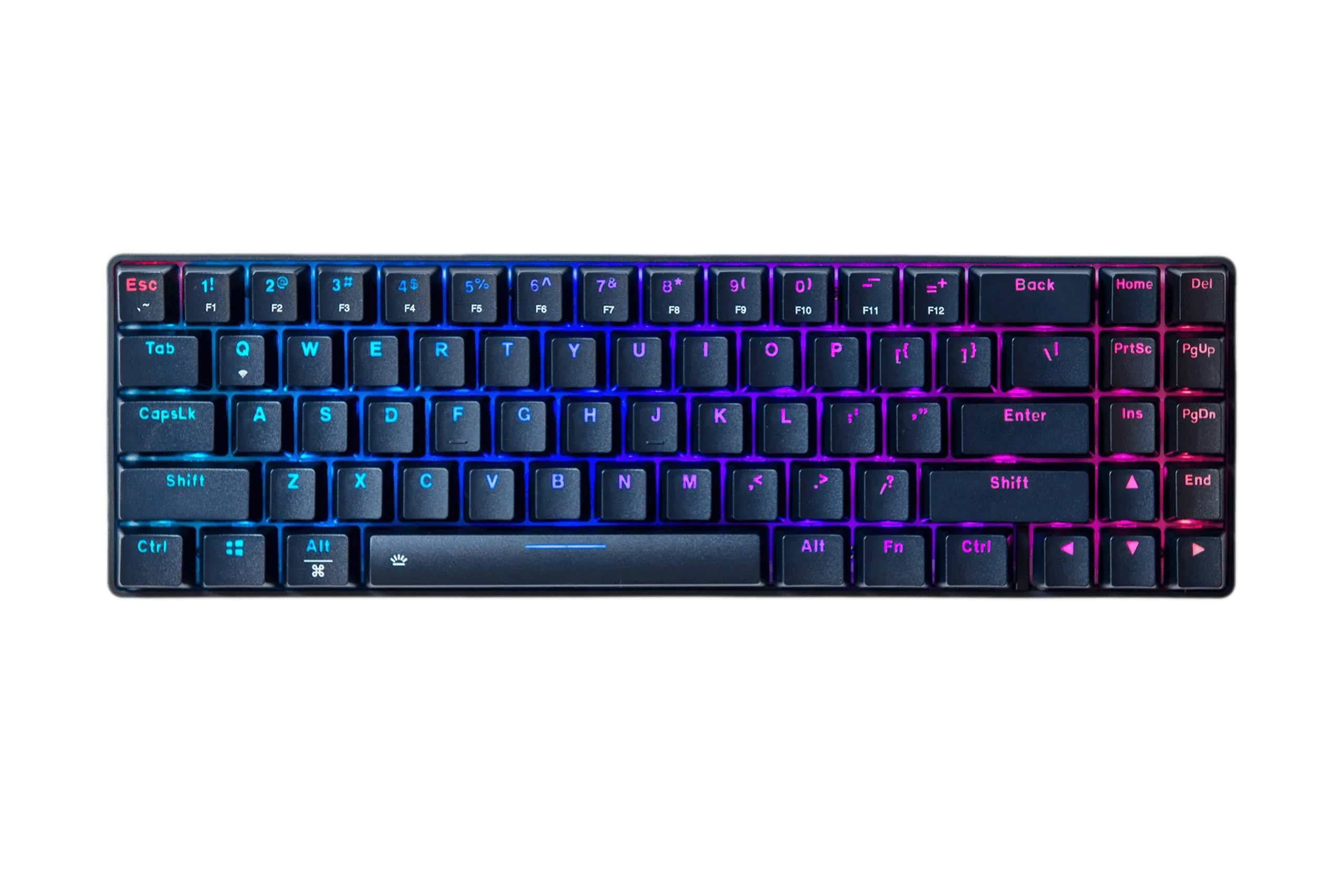 Dareu EK871 Hotswap RGB Zwart mechanisch gamingtoetsenbord