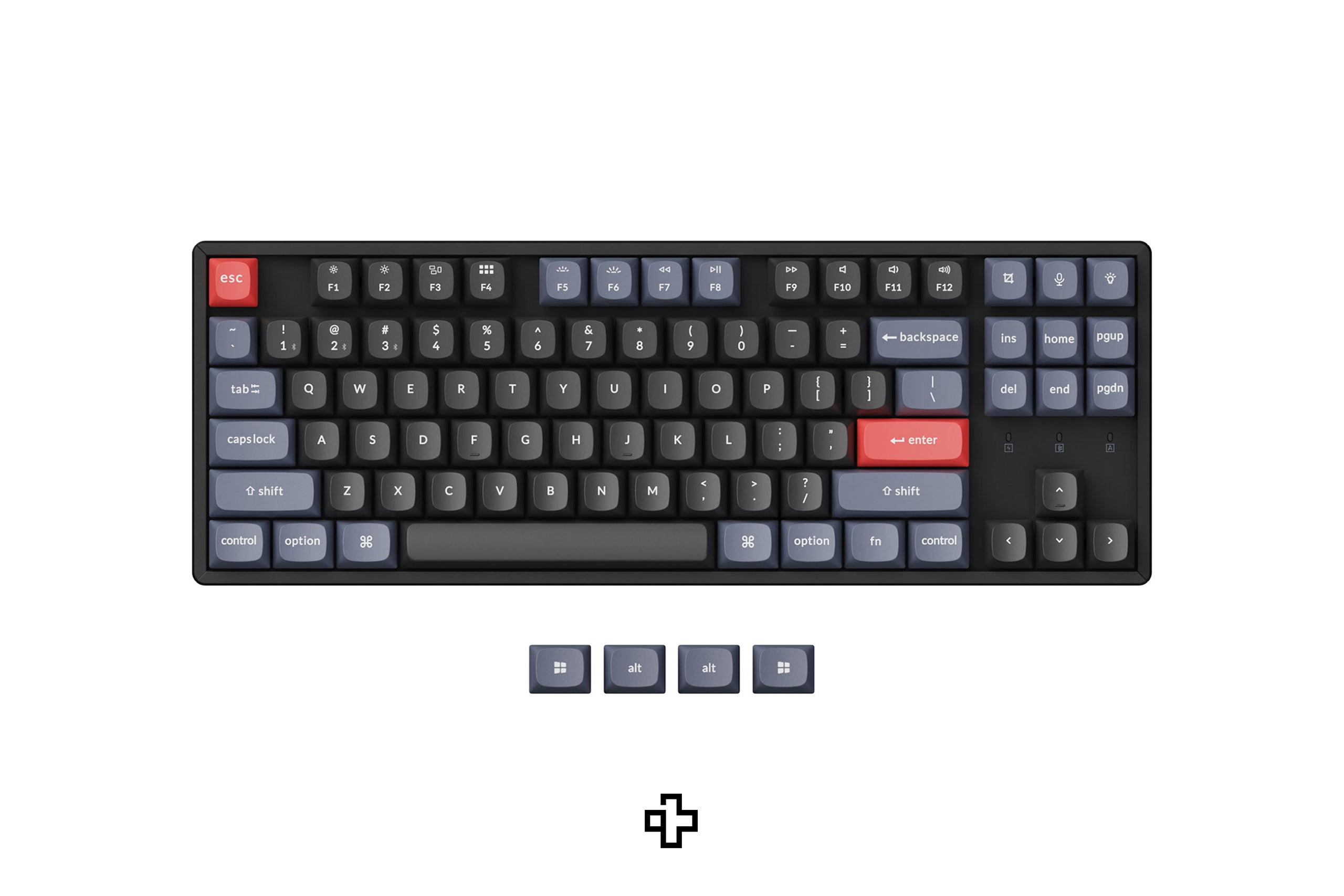 Keychron K8 Pro Hotswap RGB Tastatura Mecanica Wireless Aluminium Frame - QwertyKey