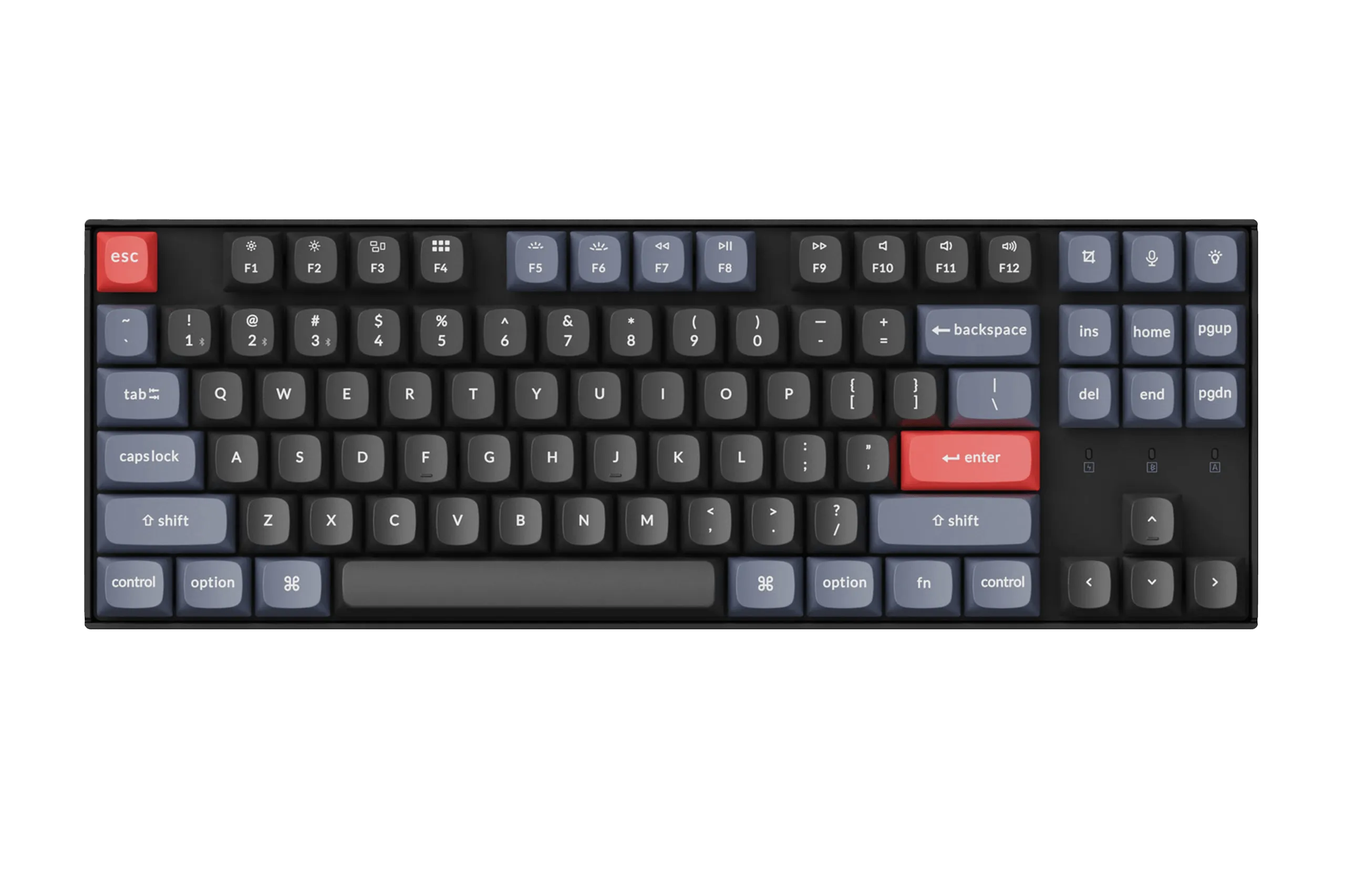 Keychron K8 Pro Hotswap RGB Tastatura Mecanica trådlös aluminiumram