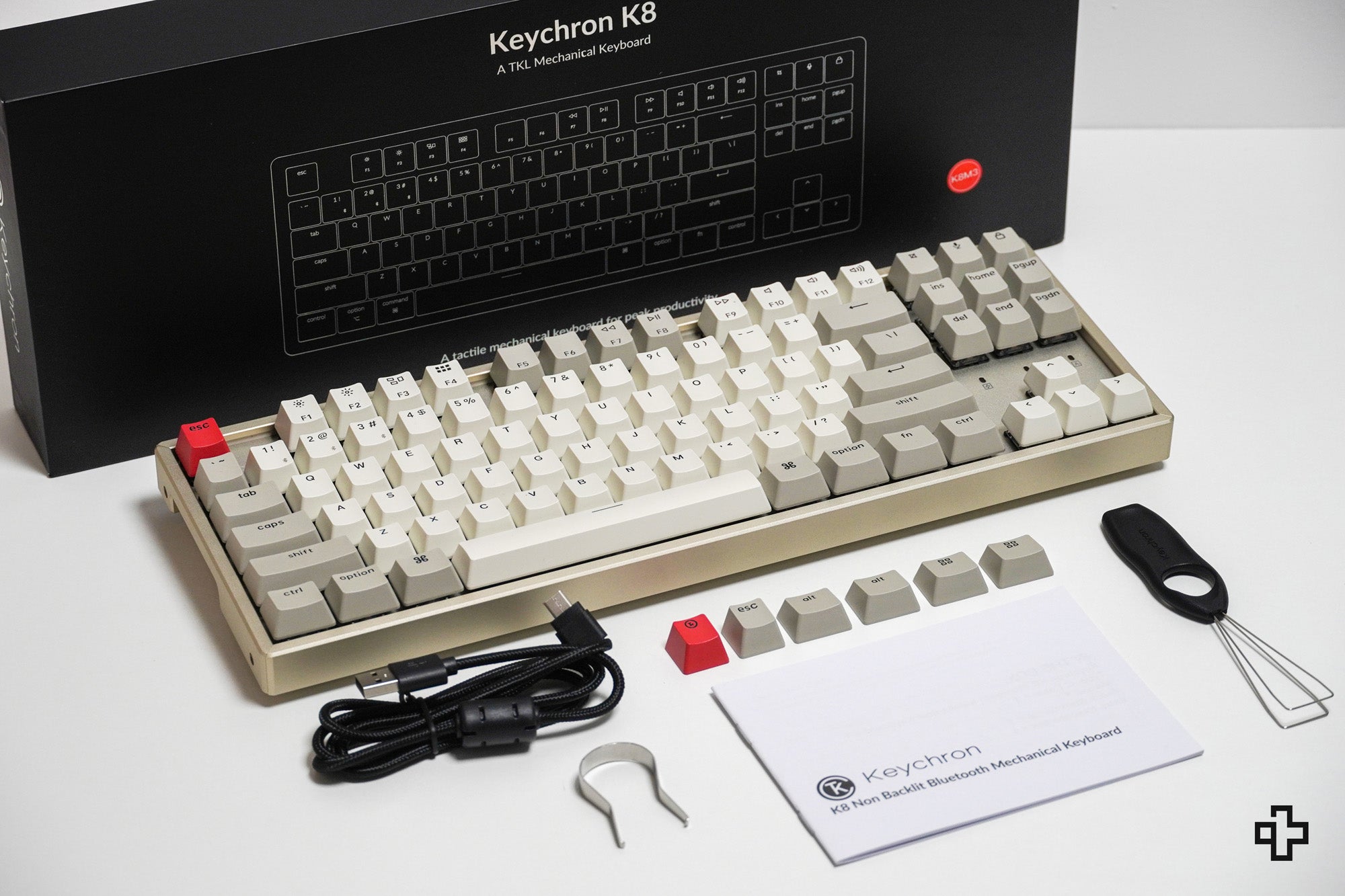 Keychron K8 Non-Backlight Aluminium Frame Tastatura Mecanica - QwertyKey