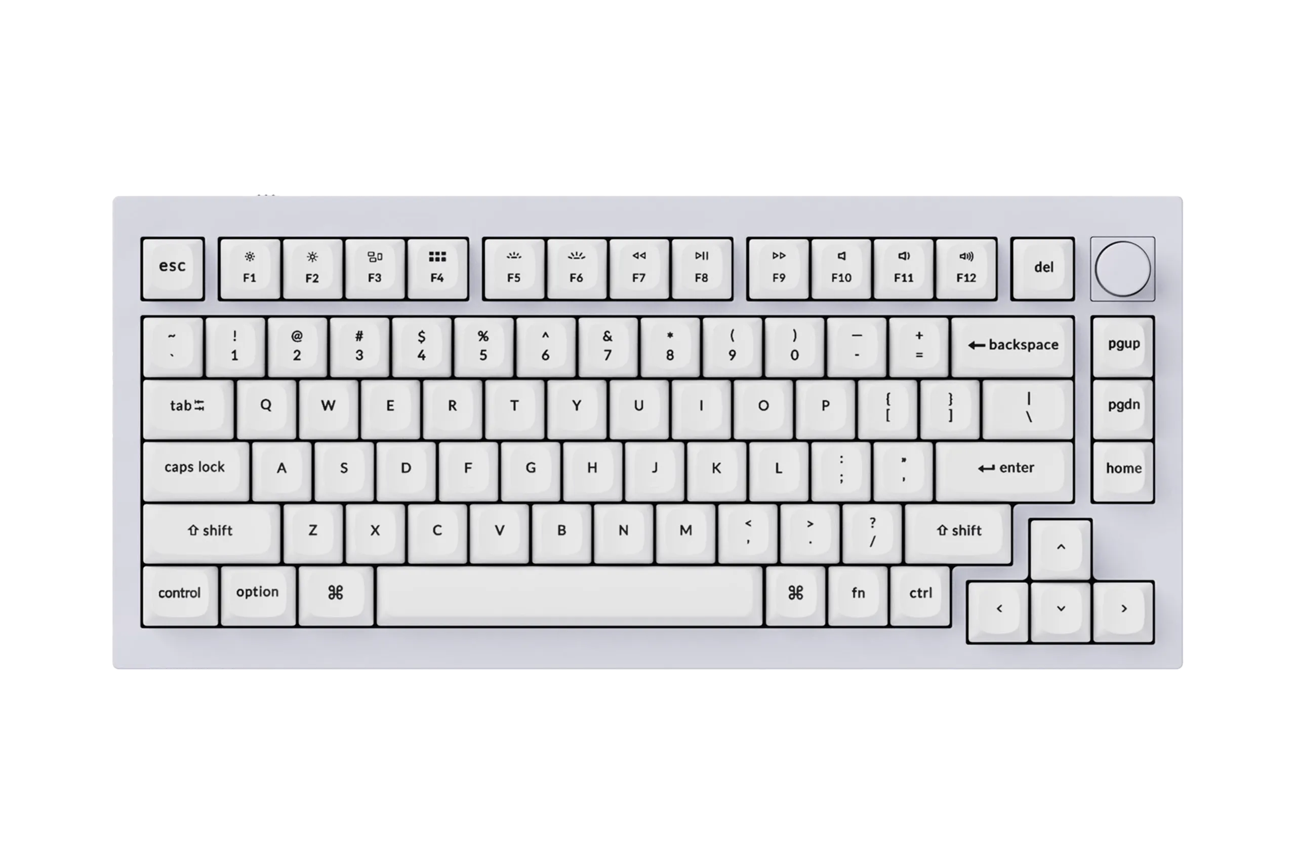 Keychron Q1 V2 Hotswap Aluminum ANSI Knob Mechanical Keyboard