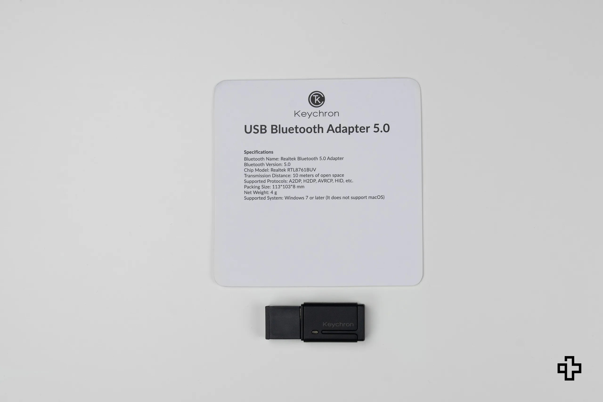 Adapter USB Bluetooth firmy Keychron dla systemu Windows 5.0