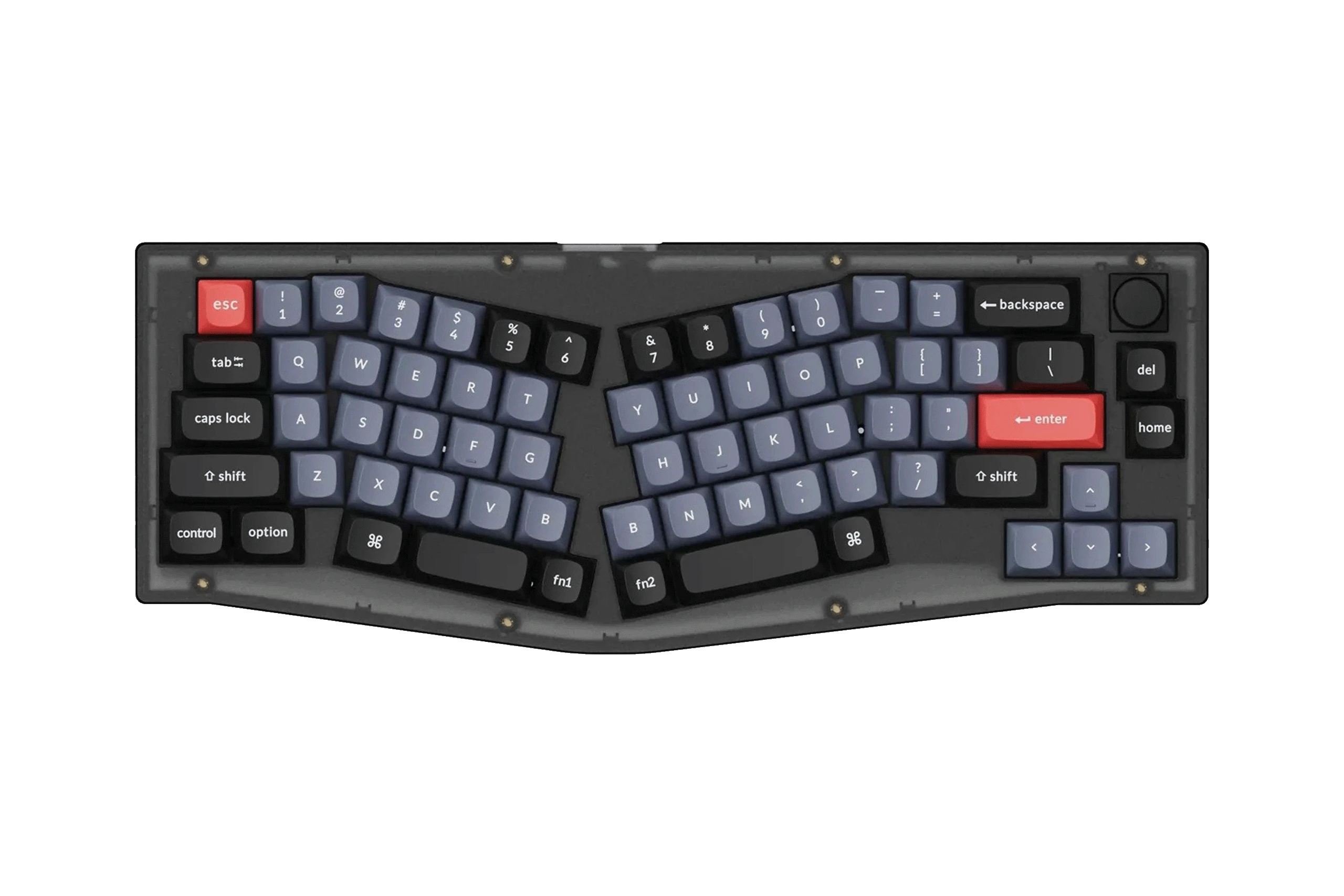 Keychron V8 Hotswap RGB-knop Alice Layout Tastatura Mecanica