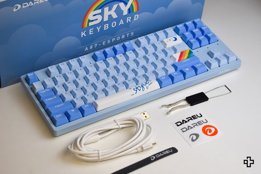 Dareu A87 Hotswap Sky Tastatura Mecanica Gaming - QwertyKey