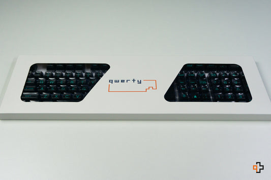 Set Taste QWERTY Negre-Cyan Profil SA Material ABS double shot - QwertyKey