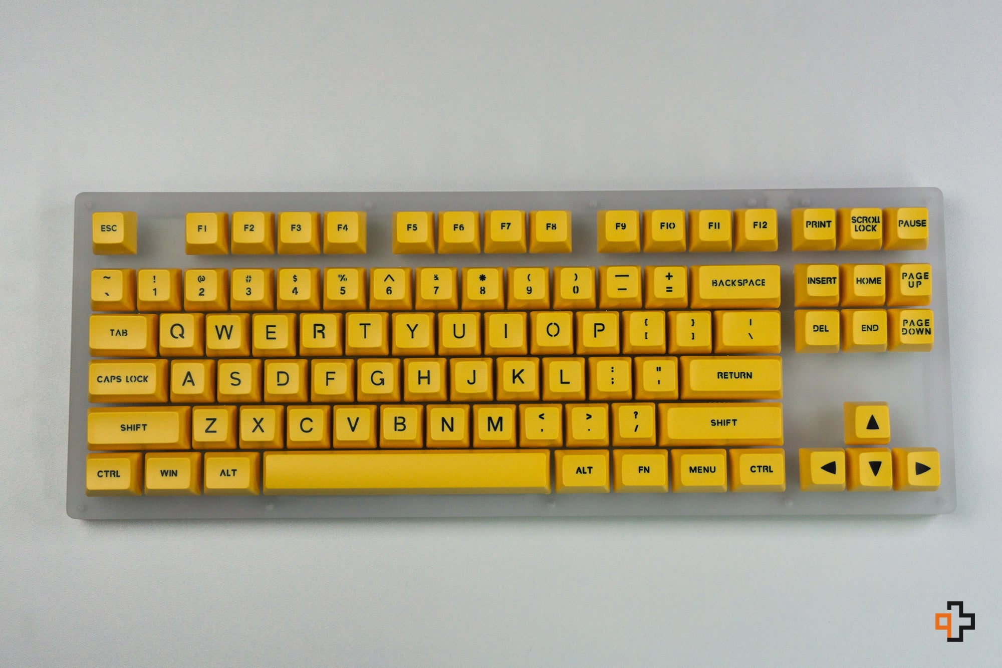 Set Taste QWERTY Bumblebee Profil SA Material ABS double shot - QwertyKey