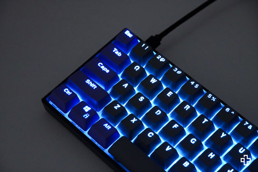 Set Taste QwertyKey Chamber Translucide Profil OEM Material PBT – double shot - QwertyKey