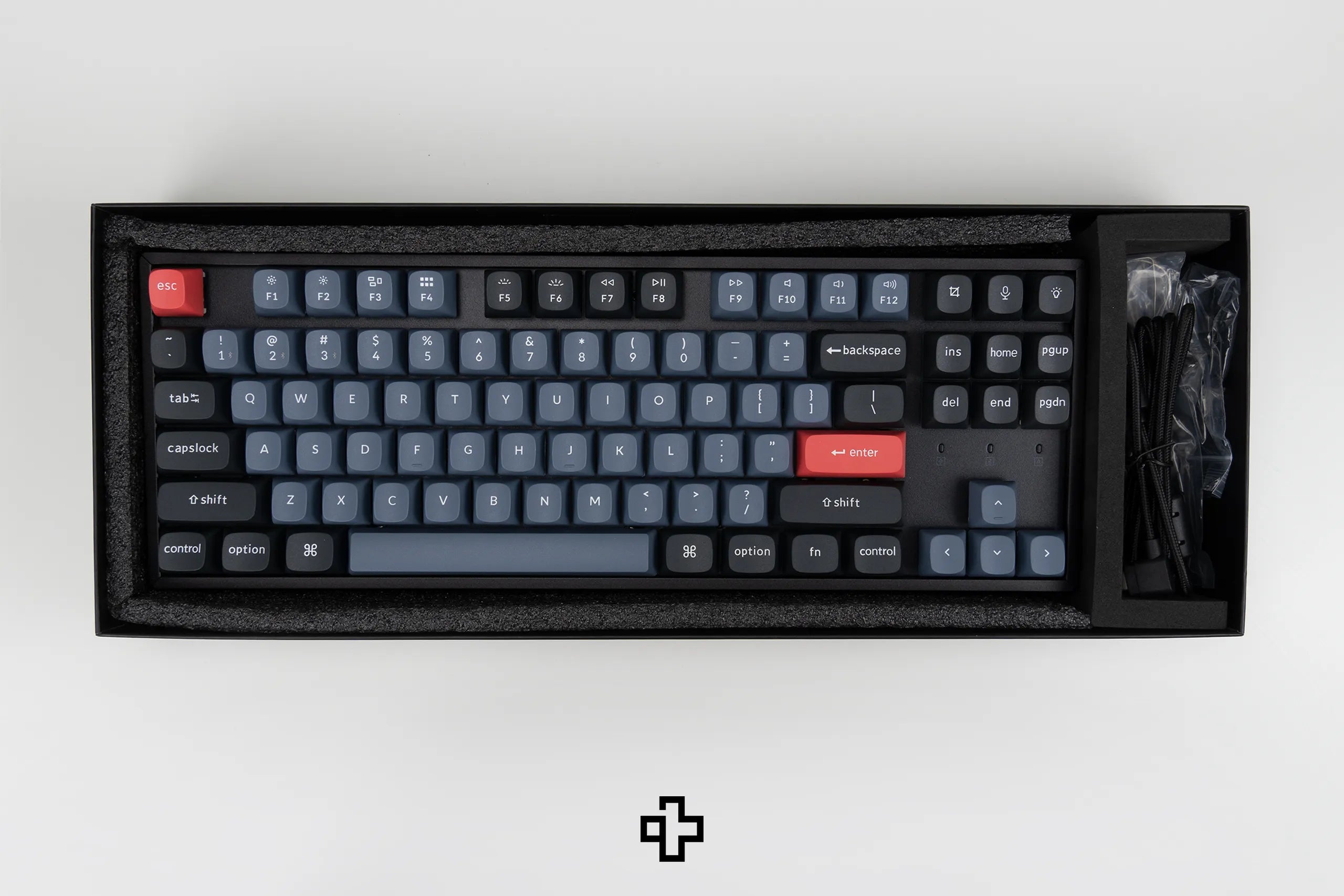 Keychron K8 Pro Hotswap RGB Tastatura Mecanica vezeték nélküli alumínium keret