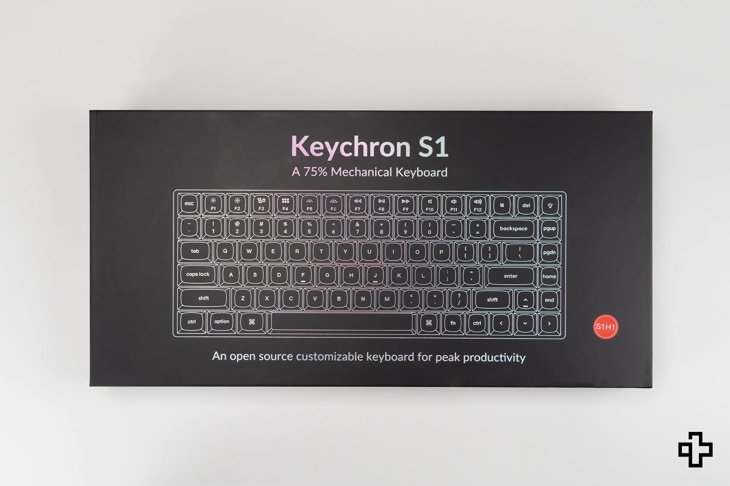 Keychron S1 Hotswap RGB Low Profile Aluminum Mechanical Keyboard