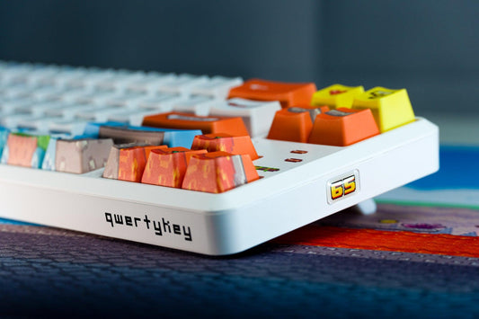 QwertyKey65 Arcade Hotswap RGB Tastatura Mecanica Gaming Keyboards QwertyKey