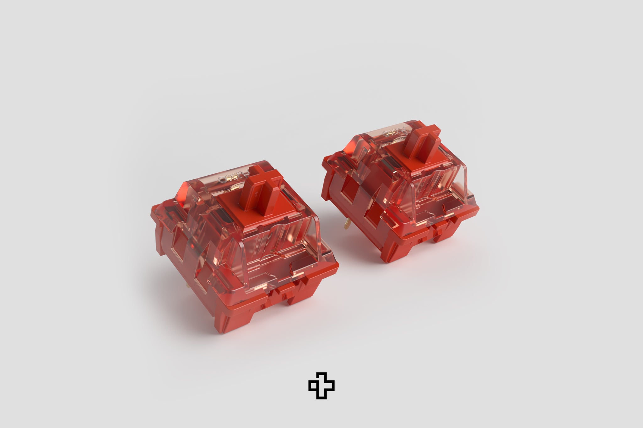 45 bucăți Akko Radiant Red Switchuri - QwertyKey
