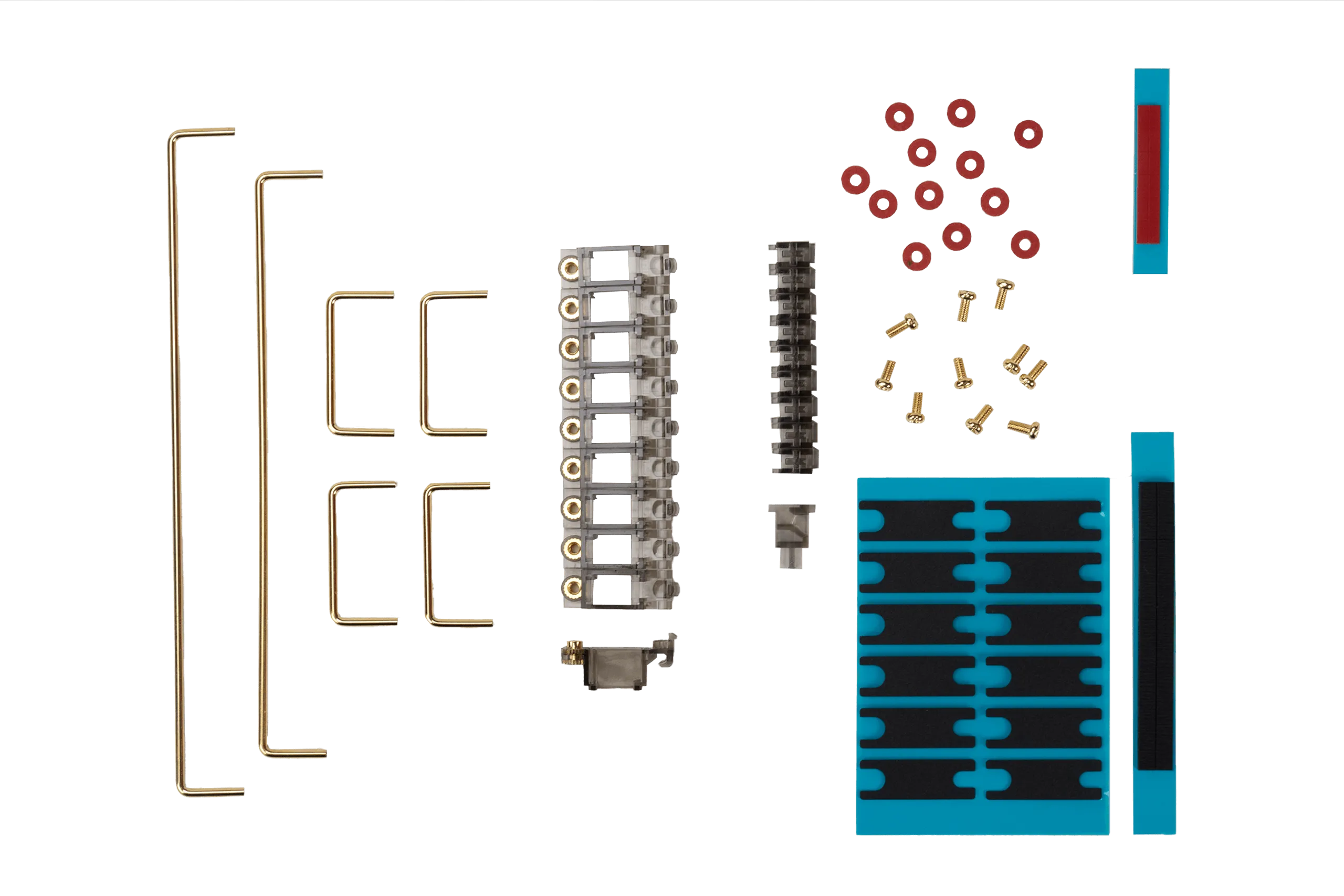 DUROCK V2 smokey stabilizer set with screws